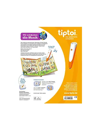 RAVENSBURGER | TIPTOI Wieso Weshalb Warum - Descubrimos la música | 